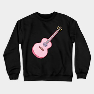 Pink guitar Crewneck Sweatshirt